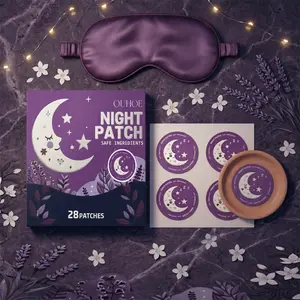 140Patches Plant Cartoon Sleep Patch, Improve Sleep Quality, Gentle Care, Soothing, Ingredients, Healthcare, Relieve Breathing Difficulty, Anti-Snoring, Stop Snoring Sleep Aid Night Patch
