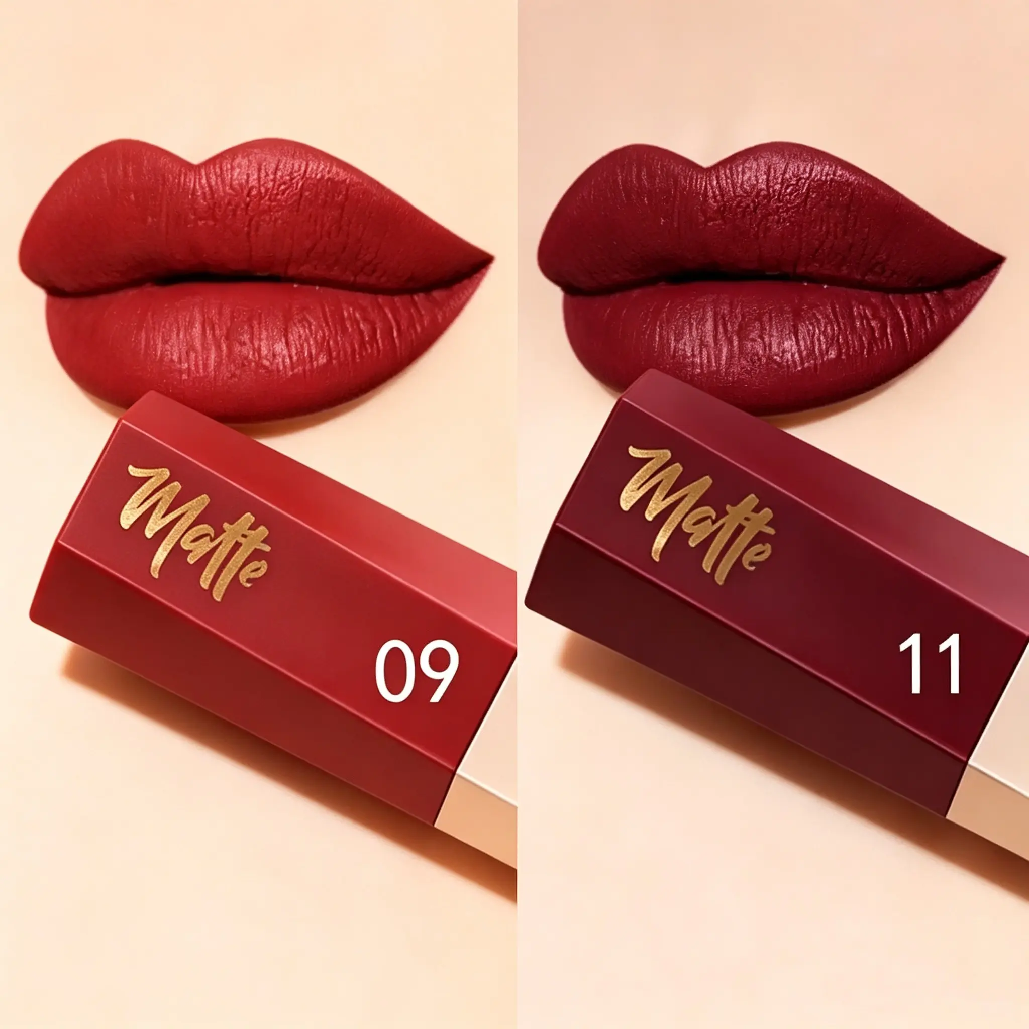 Waterproof Matte Velvet Lip Gloss, Long-Lasting Nude Finish, 14 Shades, Holiday Exclusive, Perfect Gift for Christmas and Valentine's Day, Lip Glaze