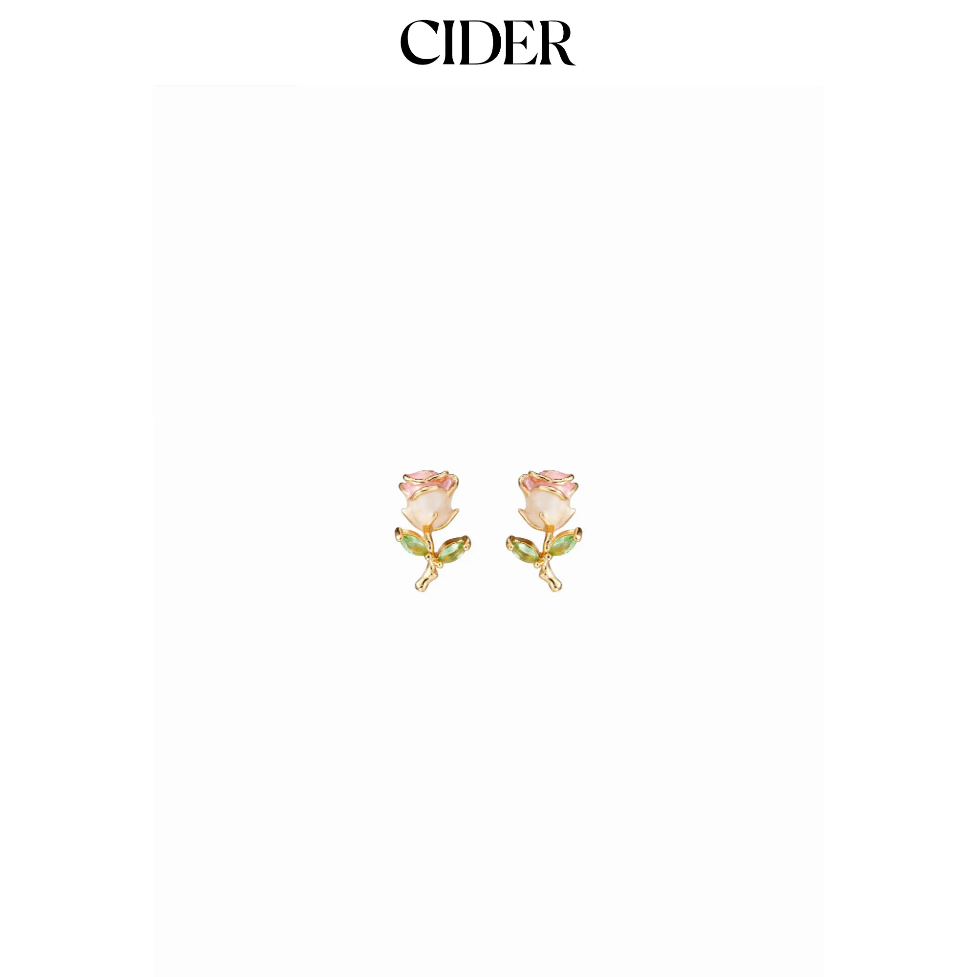Cider ROSE STUD EARRINGS