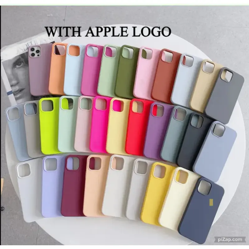Liquid Silicone Simple Anti-fall Protective Shell Shockproof Phone Case Cover For iPhone 6g 6s plus 7 plus 8 pklus x xs max xr 11 pro max 12 pro max 13 pro max 14 pro max 14 plus 14 pro max 15 plus 15 pro max 16 plus 16 pro max 12 mini 13 mini 16e se 4