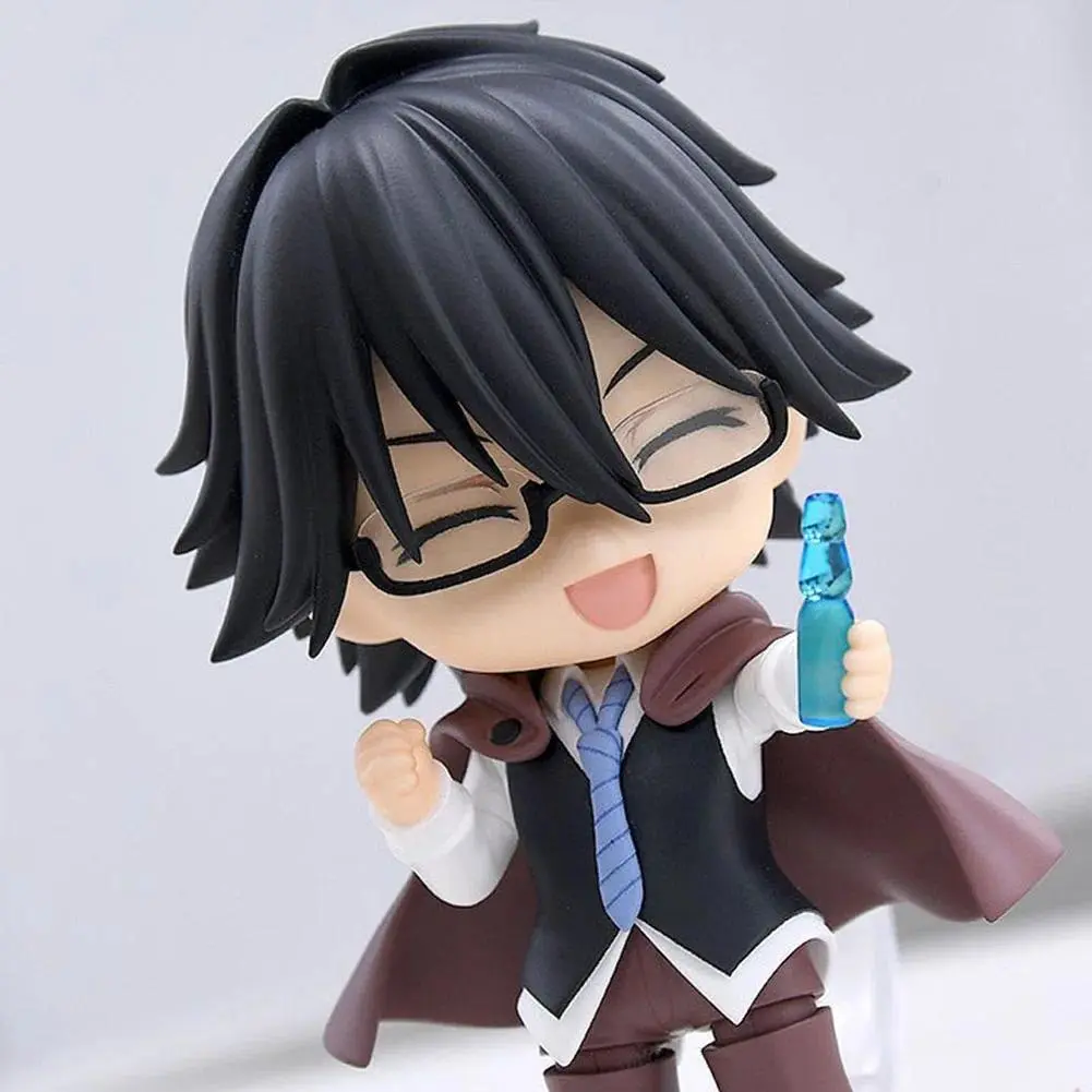 Anime BSD Figures Edogawa Ranpo 2348# cute Clay Man Movable Standing pose Action Figure Desktop Decoration Collection Doll Gift