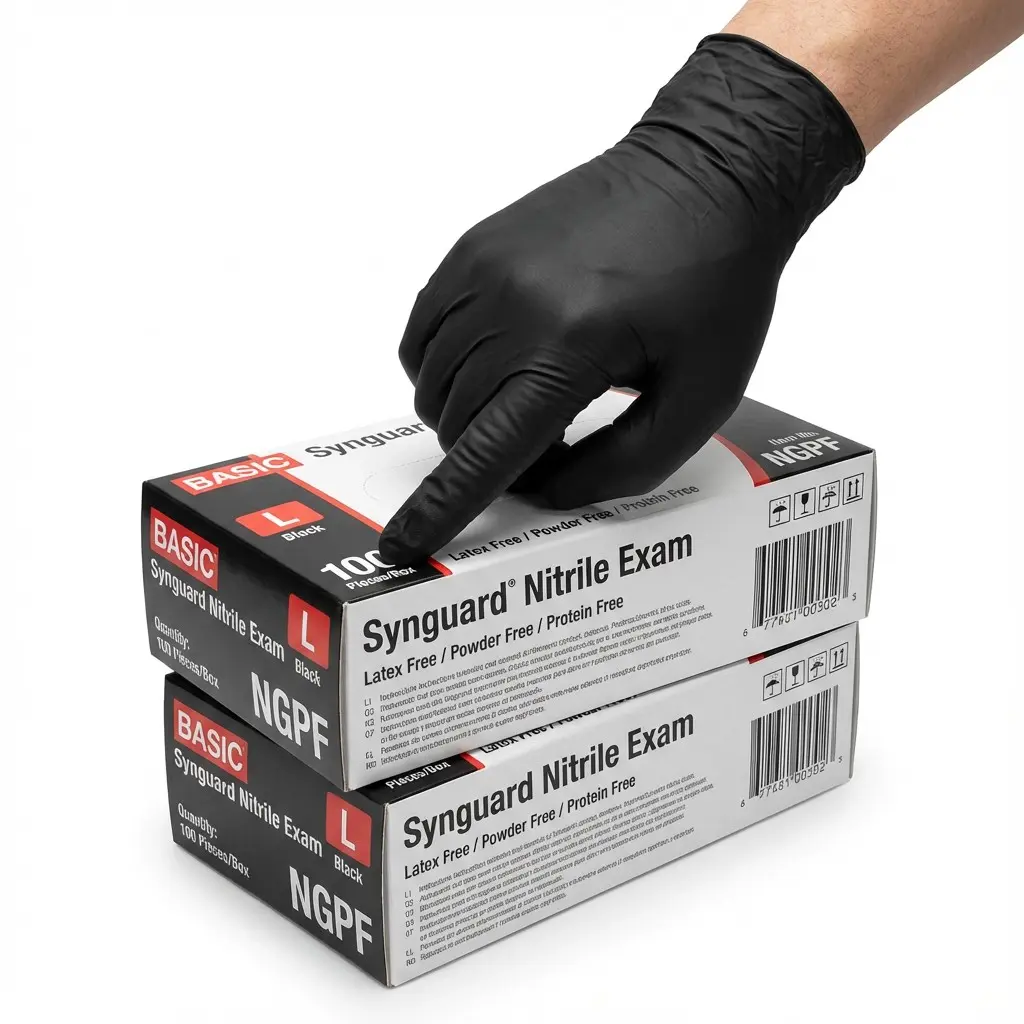 100/50/4pcs Disposable Nitrile Gloves, Ideal for Tattooing, Manicure, Painting, Dishwashing, Pet Bathing, Home Cleaning