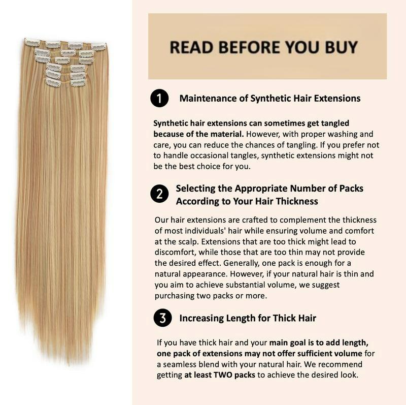 24 Inch Clip-in Hair Extensions 6pcs Long Straight Natural Look Synthetic for Women Soft Lightweight Comfortable Wear Everyday Use Youthful Style Extension Set half wig ponytails real human Short Dreadlock Curly Afro with Bangs Ice Sliky Fiber Headband az 24 Inch Clip-in Hair Extensions 6pcs Long Straight Natural Look Synthetic for Women Soft Lightweight Comfortable Wear Everyday Use Youthful Style Extension Set half wig ponytails real human Short Dreadlock Curly Afro with Bangs Ice Sliky Fiber Headband az