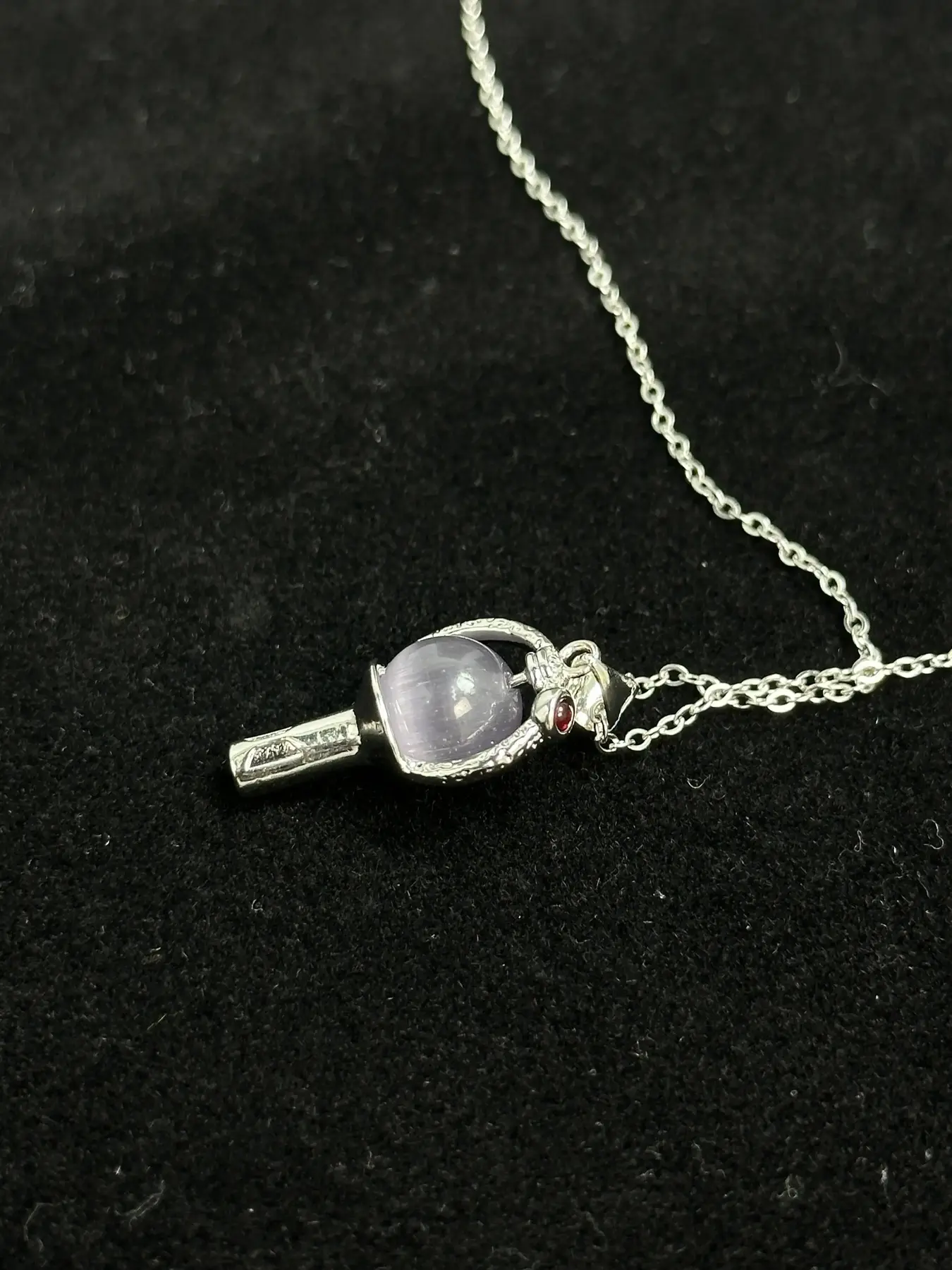 Aesthetic KPop Light Stick Clavicular Necklace - Culturally-Inspired Silver Plated Minimalist Choker, Fandom Accessory Gift for Her (Necklace Only, Box Not Included), Clavicular Necklaces, Culturally-Inspired Necklaces