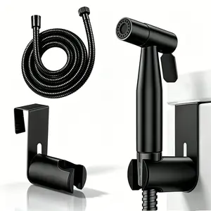 No-Drill Bathroom Toilet Spray Head Set, Easy Installation in Minutes, Integrated Design for Convenient Use, Perfect for Bathrooms