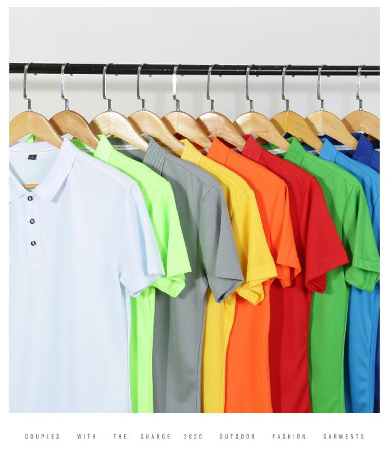 Summer sports quick-dry short-sleeve polo shirt