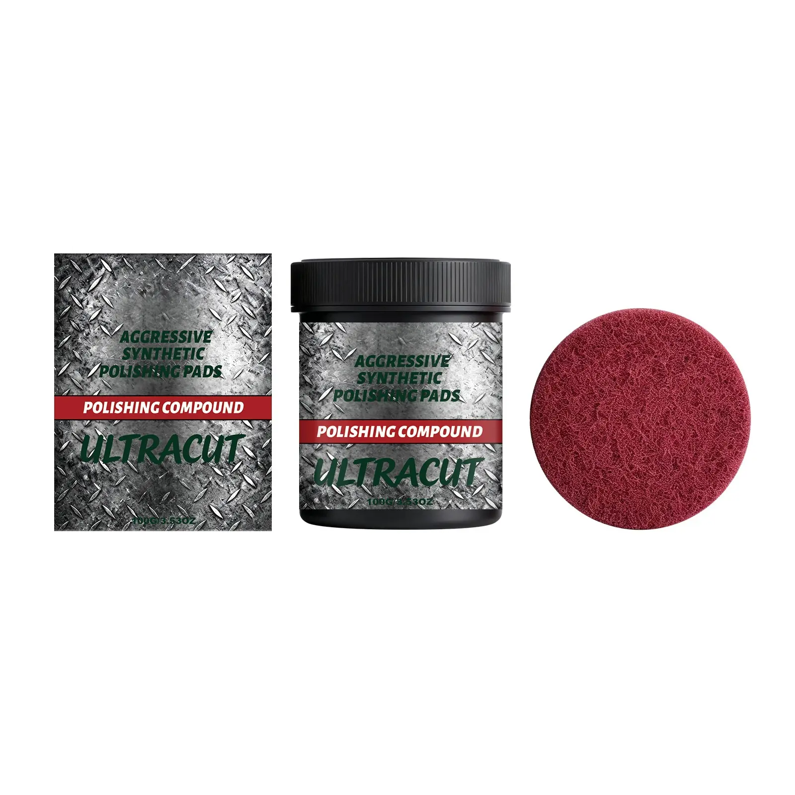 Polishing Cream for Metal, Ceramic, Stone Surfaces, Scratch Repair, Glossy Finish, Smooth Texture, Daily Care, Convenient Maintenance