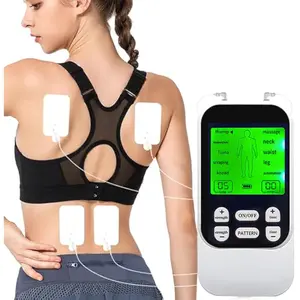 Muscle Stimulator with 30 Modes Levels, Rechargeable Muscle Massager Machine for Neck, Back, Shoulder Pain Relief`