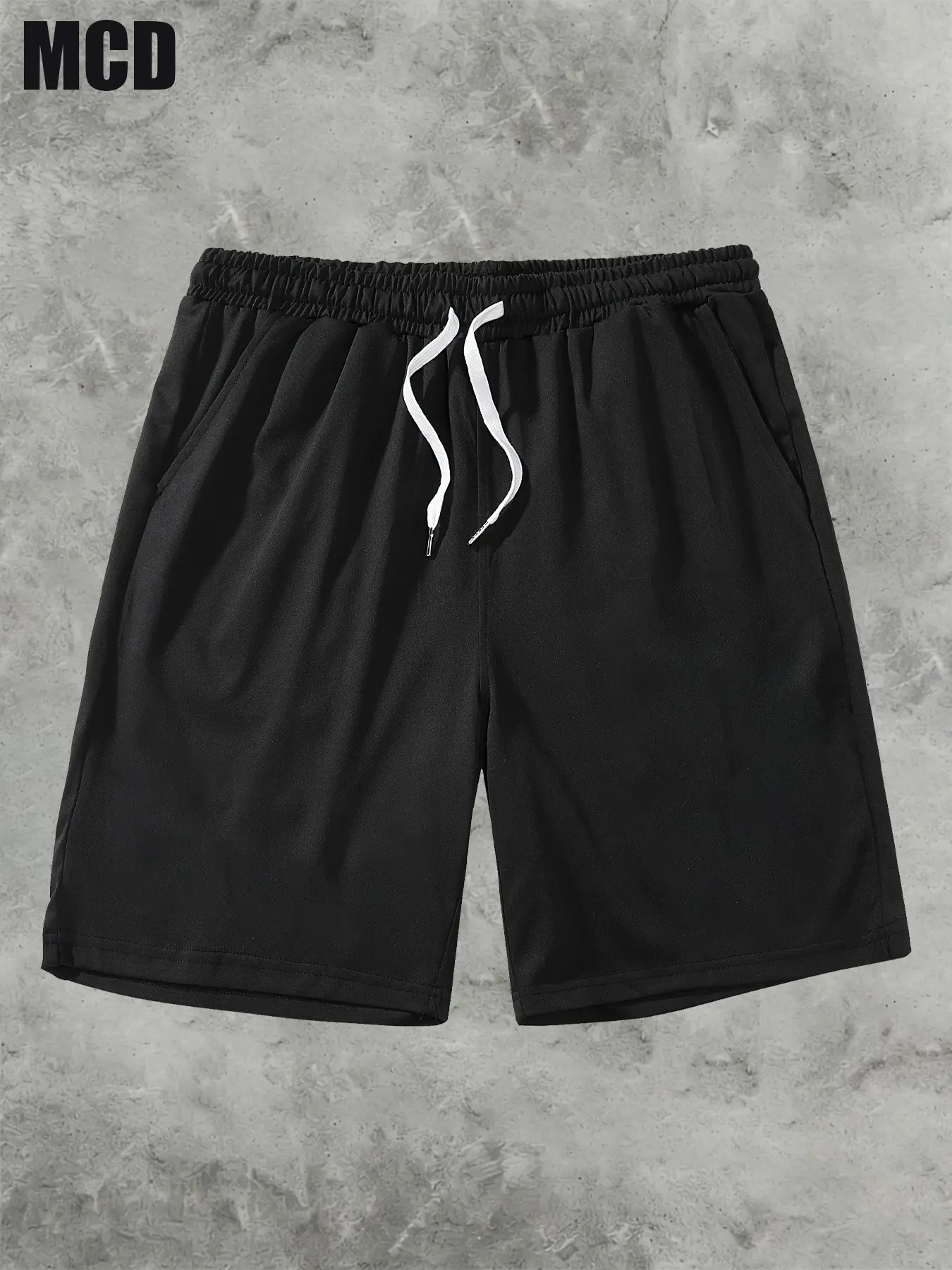 Mcd Men's Casual Graphic Shorts, Fitted Y-Type Design, All-Season Wear, Trendy Fashion for Everyday Use, Comfortable and Stylish