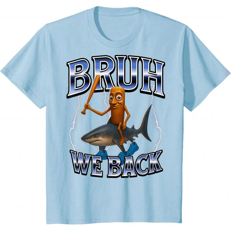 Italian Brainrot Back to School T-Shirt, Tee for Boys - Girls - Kids