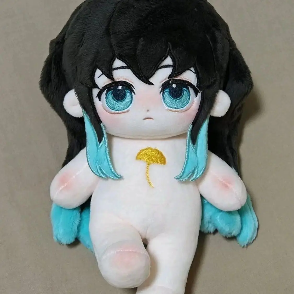 2026 new hot item 20cm Demon Slayer Tokito Muichiro  Cute Plush Doll Kawaii Cartoon Stuffed Figure Pillow Anime Cosplay Dress Up Birthday Gift