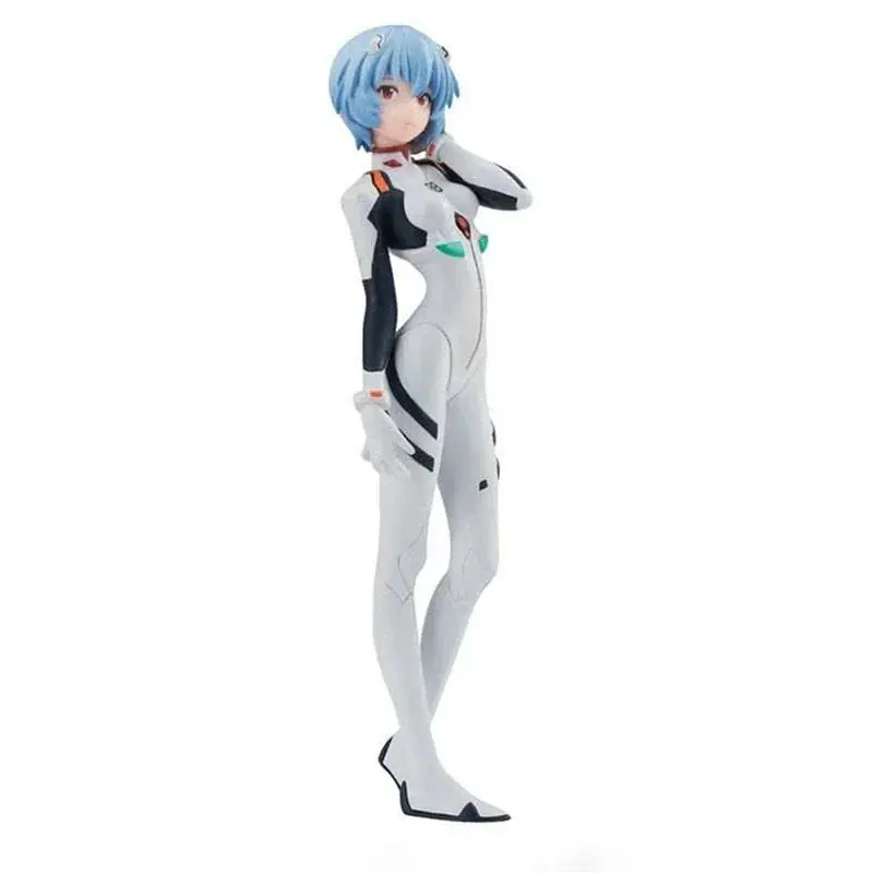 Eva Series Anime Action Figurine Collectibles - 13cm PVC-Metal Ayanami Rei & Asuka Langley Soryu Dolls, Gift Ornaments for Evangelion Fans