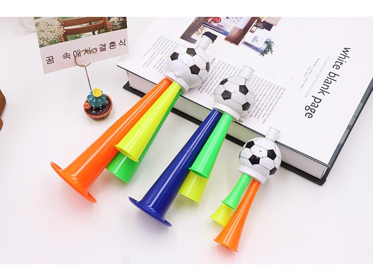 Football horn World Cup cheering props three-tone horn sports meet horn toy football horn