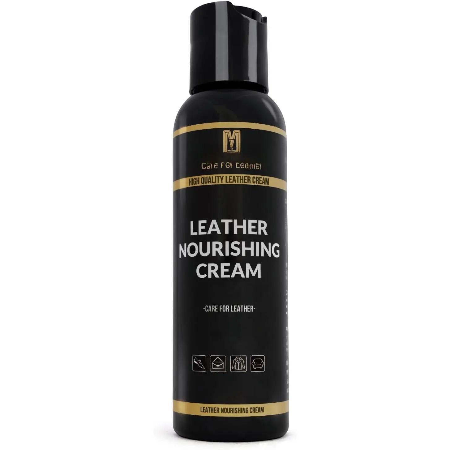 Leather Care Conditioner Nourishing Cream, 4.06oz | Leather Moisturizer Rejuvenator Polish Cleaner, Protection Balm for Leather Bags, Seats, Boots, Jacket, Furniture