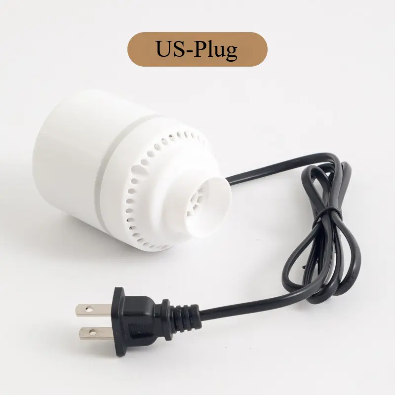 Electric Vacuum Pump for Storage Bags EU US Plug Portable Air Compressor Clothes Blankets Space Saver Home Travel Organizer