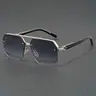 Unisex Vintage Eyeglasses, Trendy Casual Eyewear for Everyday Use, Fashion Accessory for Outdoor Activities, Stylish Glasses
