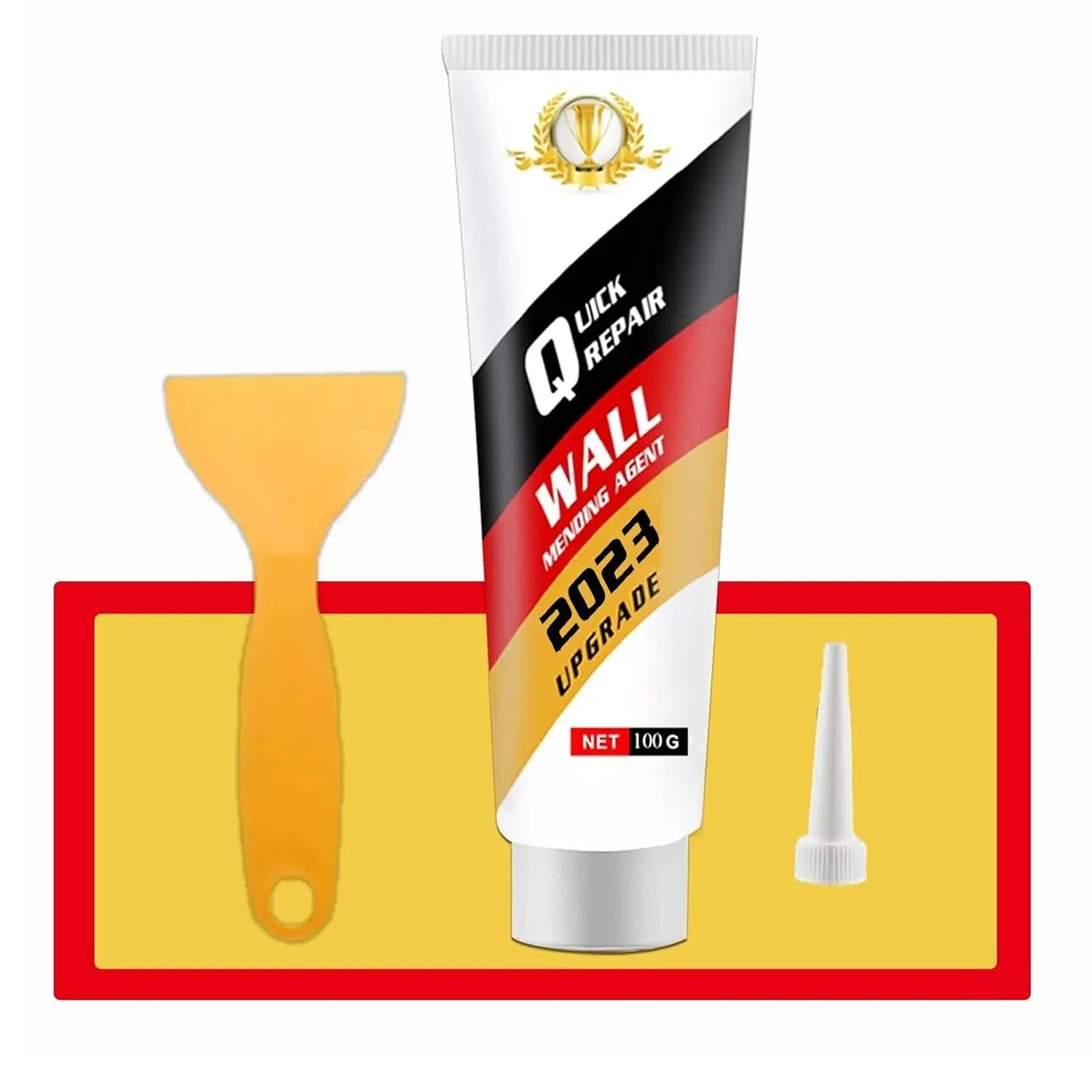 Drywall Patch Repair Kit with Scraper, Wall Spackle Repair Paste, Wall Mending Agent Quick and Easy Solution to Fill the Holes for  Wall, Plaster Dent Repair and  Scratch Repair