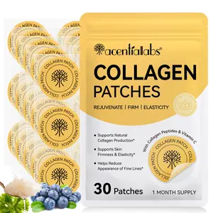 Acentiallabs Collagen Patch 30pcs, Skin Care Supplement, Non-Ca Prop 65, No Ca Prop 65 Re, Ideal for Daily Use, Enhance Your Skincare Routine