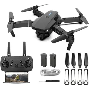 E88 mini drone, foldable remote control drone, a favorite gift for teenagers, birthday present