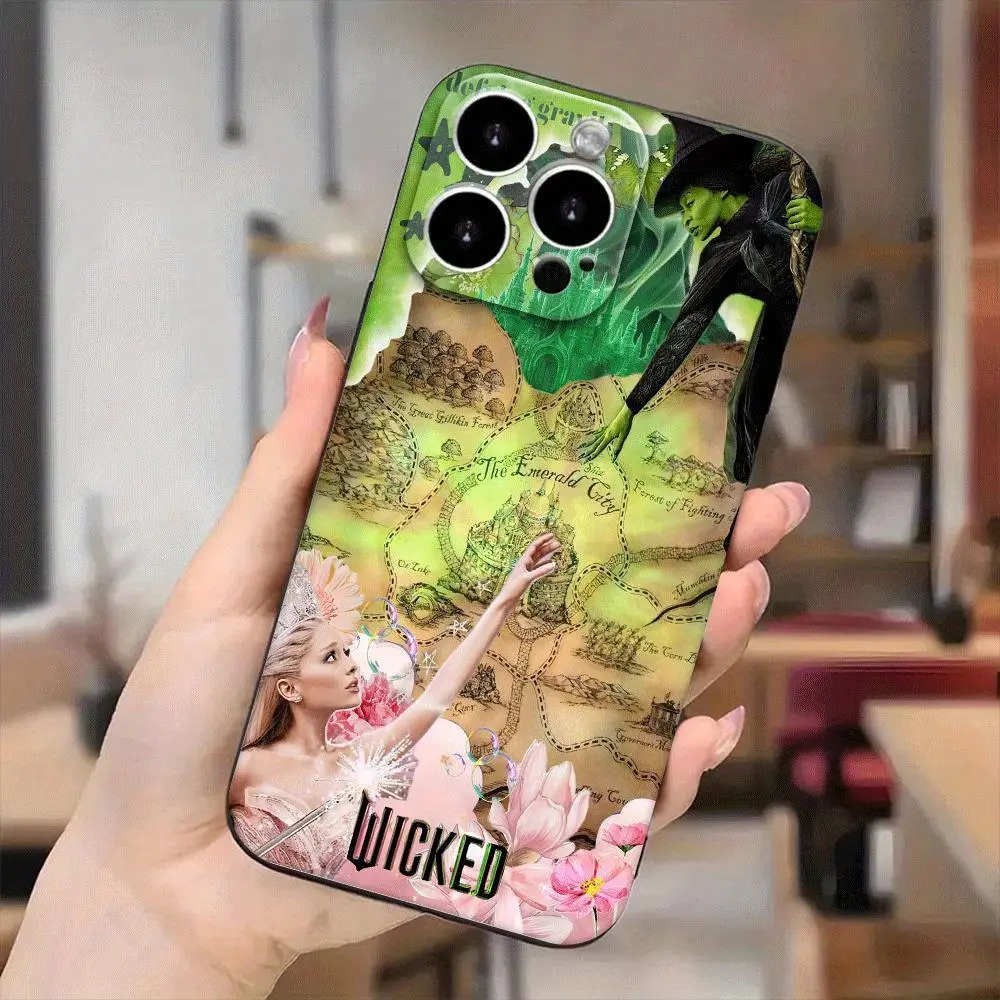 Wicked Shockproof Smartphone Casing for iPhone 17 Air,16,15,14,13,12,11 Pro Max Plus - High-Quality TPU Material, Full Coverage, Colorful Cartoon Design, Handheld Devices Protection Personalized Accessory