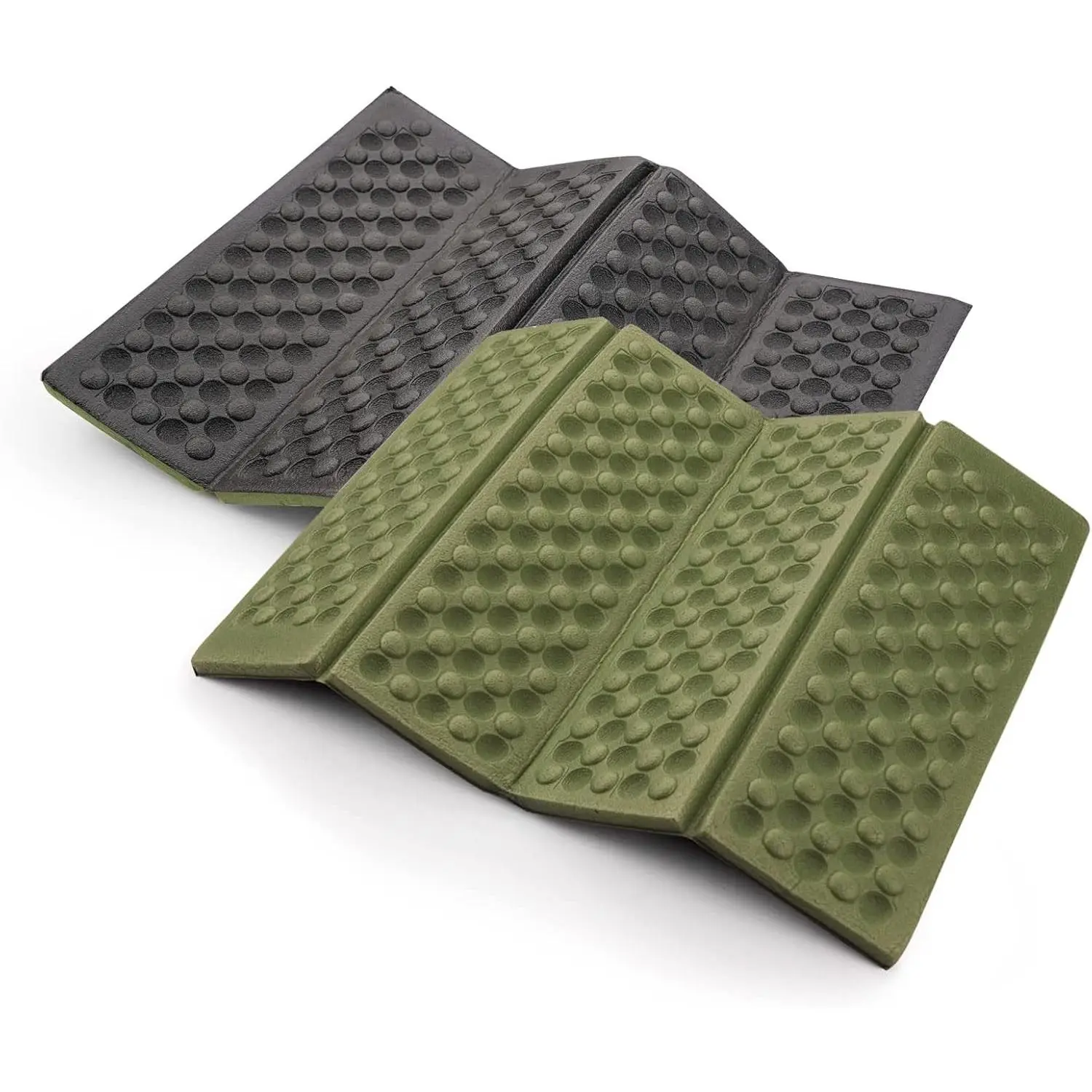 3940 Portable Lightweight Mini Waterproof Folding Mat, Foam Sitting Pad for Outdoor Activities, Foldable Kneeling and Seat Cushion for Comfort, Red