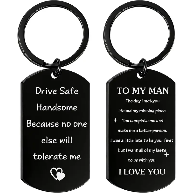 Drive Safe  Anniversary Birthday  for Men Boyfriend Husdand | Valentine's Day Christmas Wedding Fathers Day  for Him Men Couple from Girlfriend Wife Stocking Stuffers