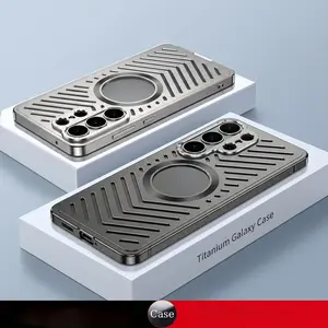 For Samsung Galaxy S26 S24 S25 Ultra Fast Cooling Case, Magnetic Magsafe Design, Ultra Thin Aluminum Shell, Gaming Phone Protector cover