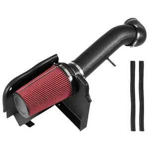 VEVOR Cold Air Intake, 3.9 Inch Cold Air Intake System  Heat Shield Compatible with 1999-2006 Chevy Silverado/GMC Sierra 1500 V8 4.8L/5.3L, High Flow Filter Kit Improve Horsepower, Throttle Response