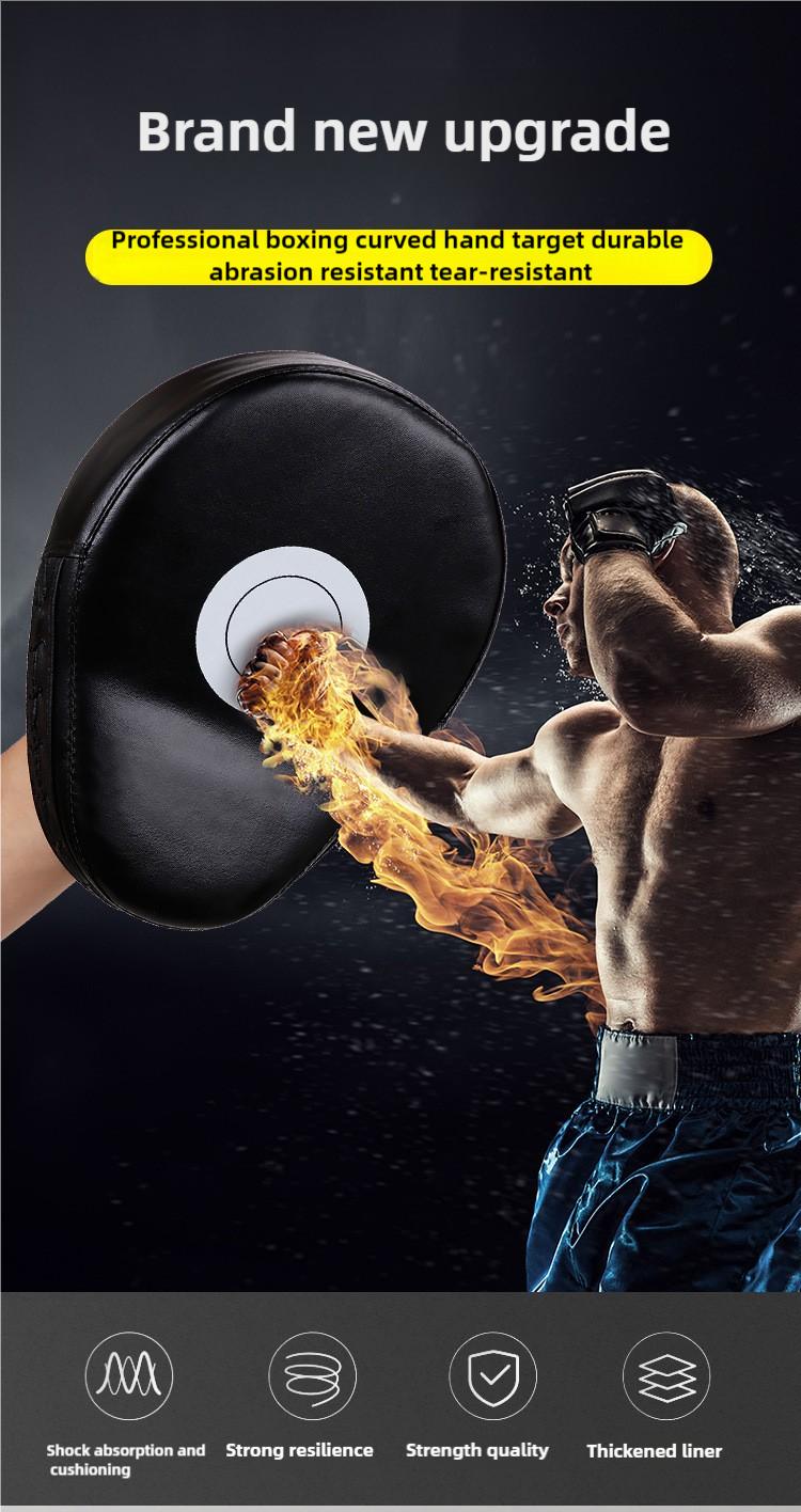 Kick Boxing Gloves Pad PU Leather Punch Target Bag MMA Karate Muay Thai Free Fight Sanda Training Equipment Kick Boxing Gloves Pad PU Leather Punch Target Bag MMA Karate Muay Thai Free Fight Sanda Training Equipment