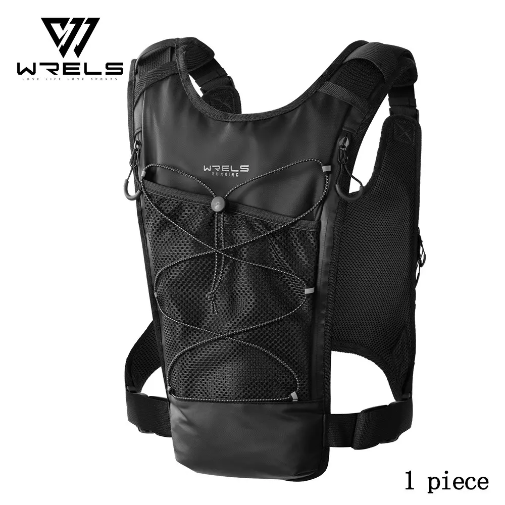 Wrels Outdoor Hiking Tactical Chest Pack, Cycling Mountain Trail Running Backpack, Lightweight Running Hydration Bag