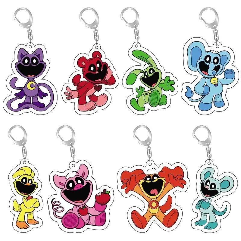 poppyplaytime game smiling animal poppy playtime peripheral pendant acrylic keychain