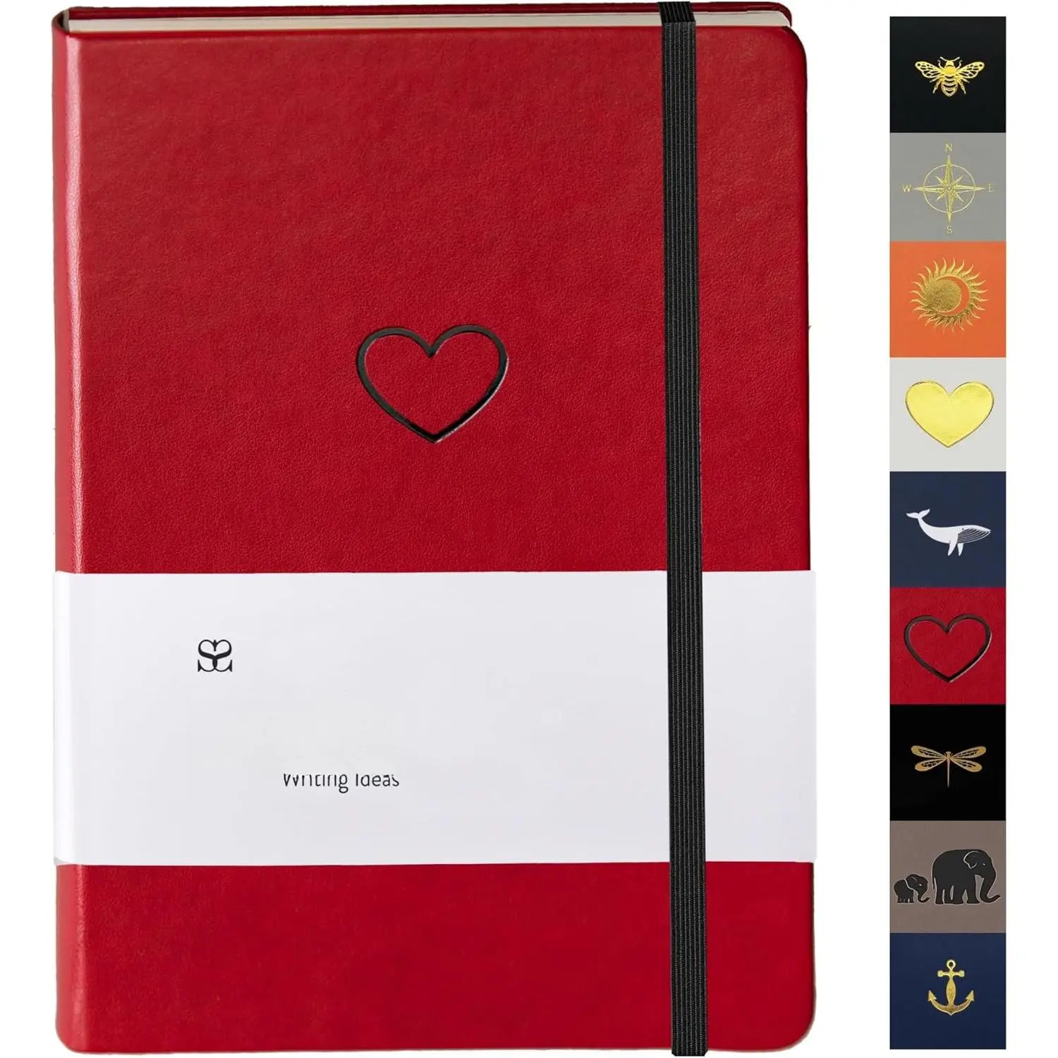 ® Lined Vegan Leather Journal A5 192 Pages,  | vegan leather, lay flat, 192 pages, lined, A5, journal for women, hardcover notebook,