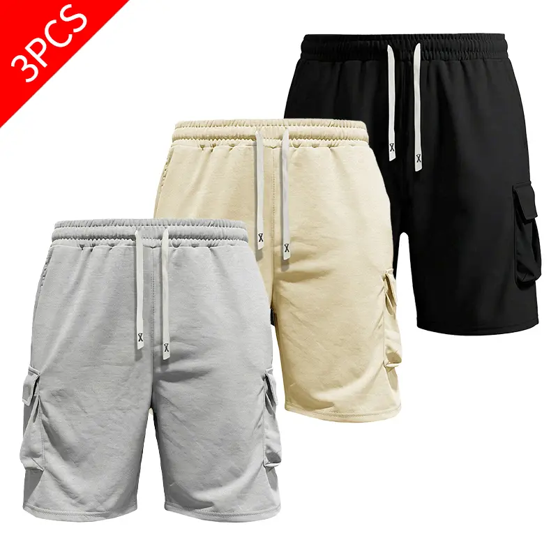 Lightweight Black Casual Shorts with Side Pockets, essential shorts men, bottom clothes, clearance sale, fits for men, cotton shorts, summer mens clothing,back to school,back to school haul