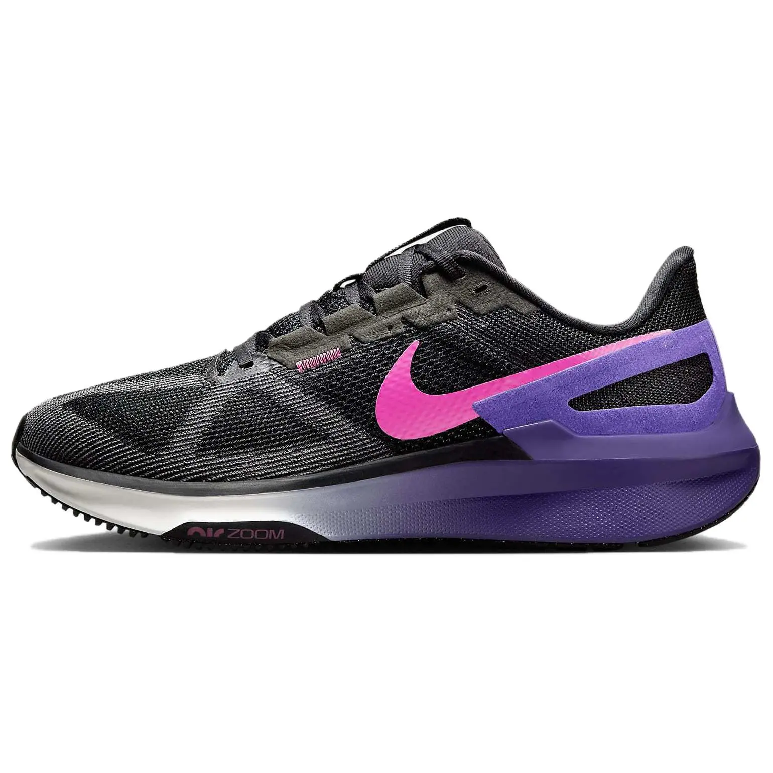 Nike Air Zoom Structure 25 'Black Field Purple Laser Fuchsia' DJ7883-010