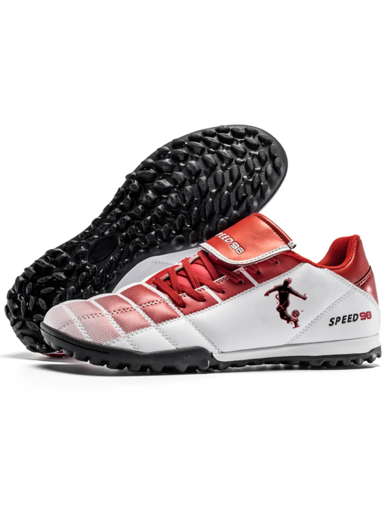 Professional Unisex TF Soccer Shoes, Lightweight Anti-Slip Sole, Indoor Training Football Boots, Ideal for Students and Adults, Sports Shoes