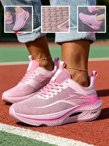 2026 Spring New Couple Running Shoes, Lightweight Breathable Mesh Sport Sneakers, Comfortable Textile Casual Shoes for Men and Women