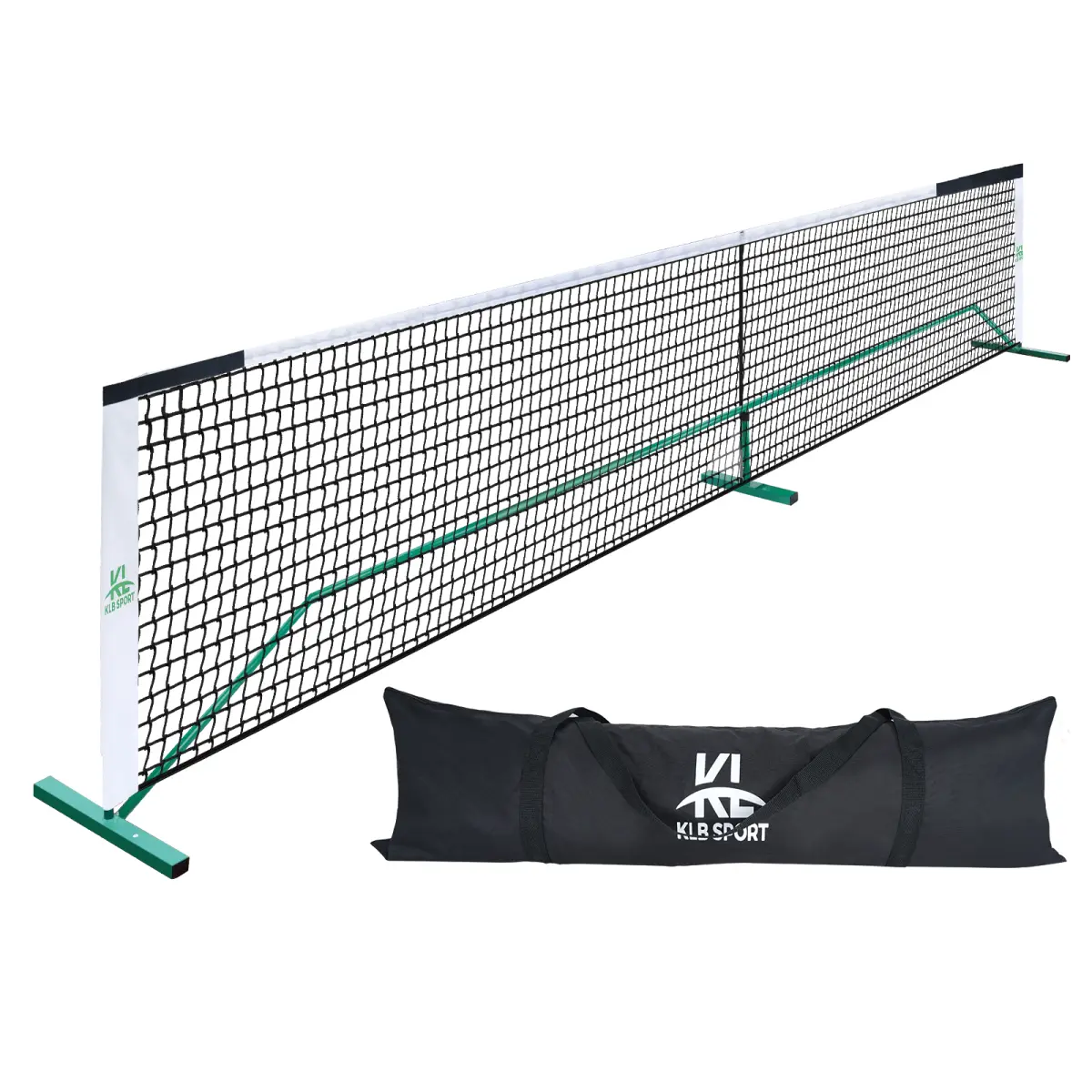 22 ft Wide Pickleball Net, Steady Metal Frame, Easy to Assemble, All-Weather Resistant, 34 in Center Height, 36 in Side Height for Backyard, Outdoor Play, Nets, 34 Inches Center Height