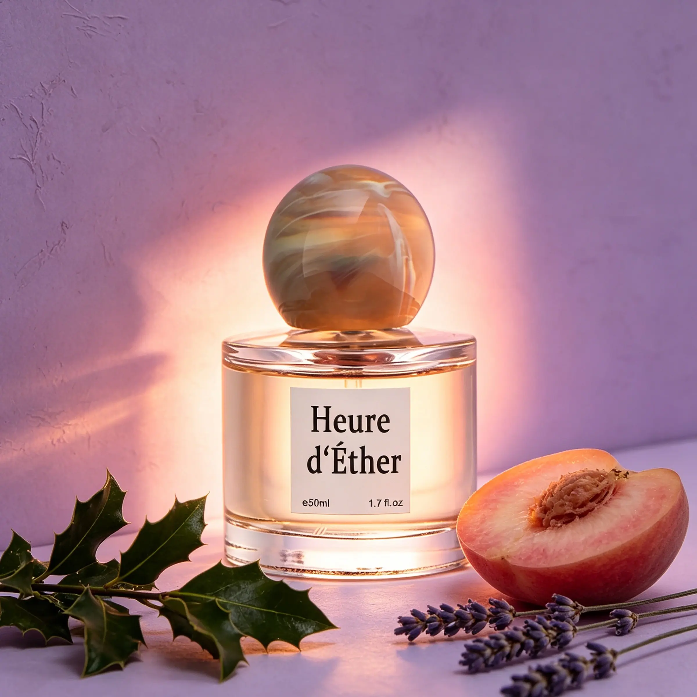 Spray Perfume for Men and Women, Aromatic Unisex Fragrance, Floral Woody Aroma with Bergamot & Peach Top, Orange Blossom & Rose Heart, Cedar & Amber Base, a Soft Fruity Scent for Day or Date, a Unisex Fragrance Gift of Cologne.