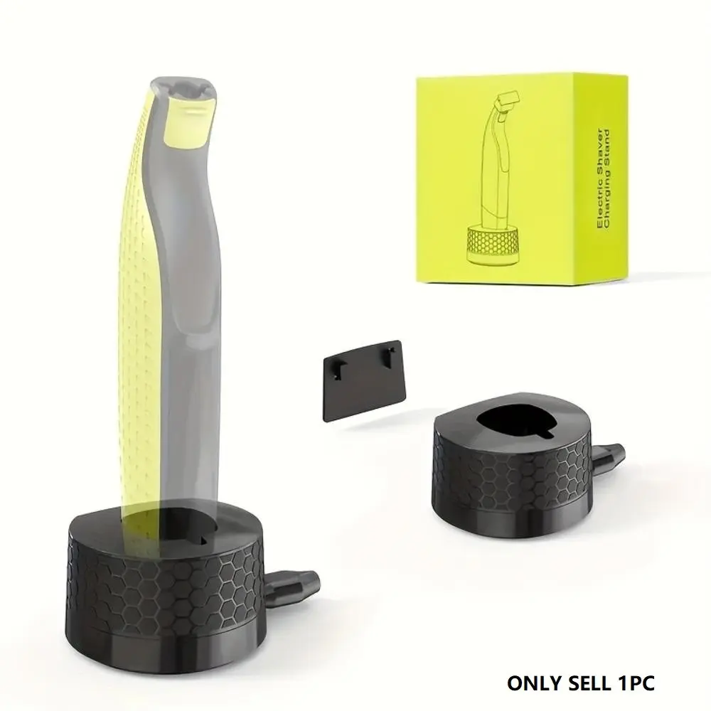 1 Count Compatible with Philips Small T Shaver QP2520 Portable Shaver Stand Charger Base QP2530/QP2530/QP2620/QP2630/QP6530/QP6630/QP6620 Black base
