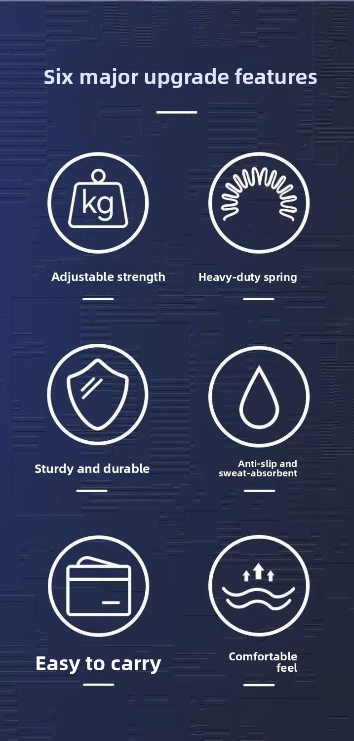 Adjustable R-Type Grip Strength Trainer with Counter – Hand & Wrist Exerciser