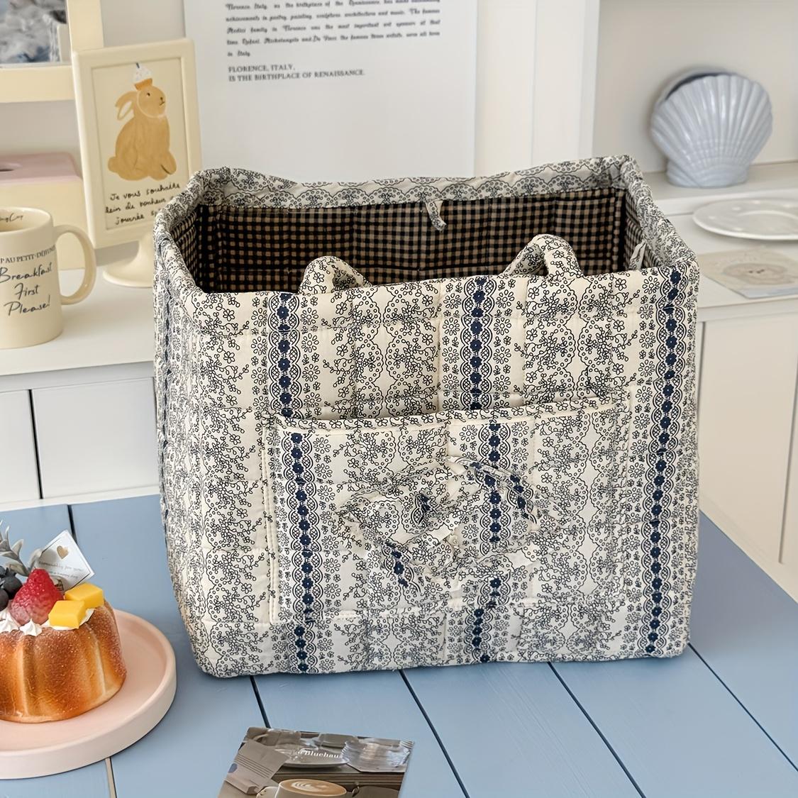 Large Foldable Bohemian French Style Rattan Woven Laundry Basket Vintage French Woven Storage Box with Open Multi Hamper for Clothes Toys Socks & Underwear Organization Canvas Basket Suitable for Room Bathroom Bedroom Shelf Baskets Large Foldable Bohemian French Style Rattan Woven Laundry Basket Vintage French Woven Storage Box with Open Multi Hamper for Clothes Toys Socks & Underwear Organization Canvas Basket Suitable for Room Bathroom Bedroom Shelf Baskets