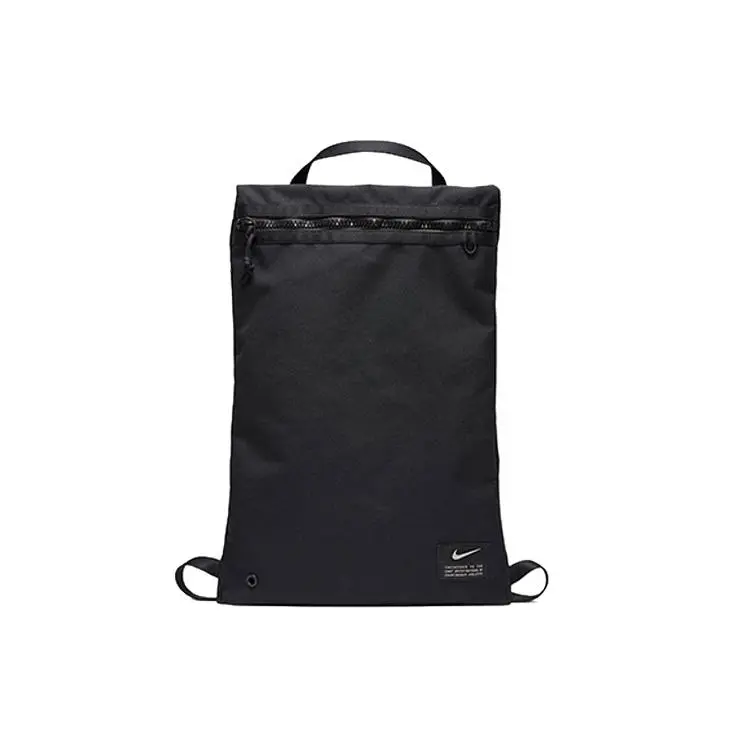 Nike Utility Training Backpack for Men, Polyester, Classic Style, Black