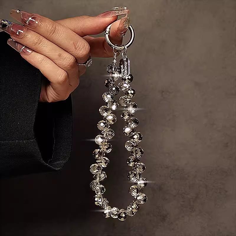 Fashionable Short Mobile Phone Chain, Anti-Lost Phone Lanyard, Handmade Beaded Wrist Chain, Phone Strap for Women & Girls, Phone Accessories, Cell Phone Charm, Phone Charms #GLOBAL PICKS