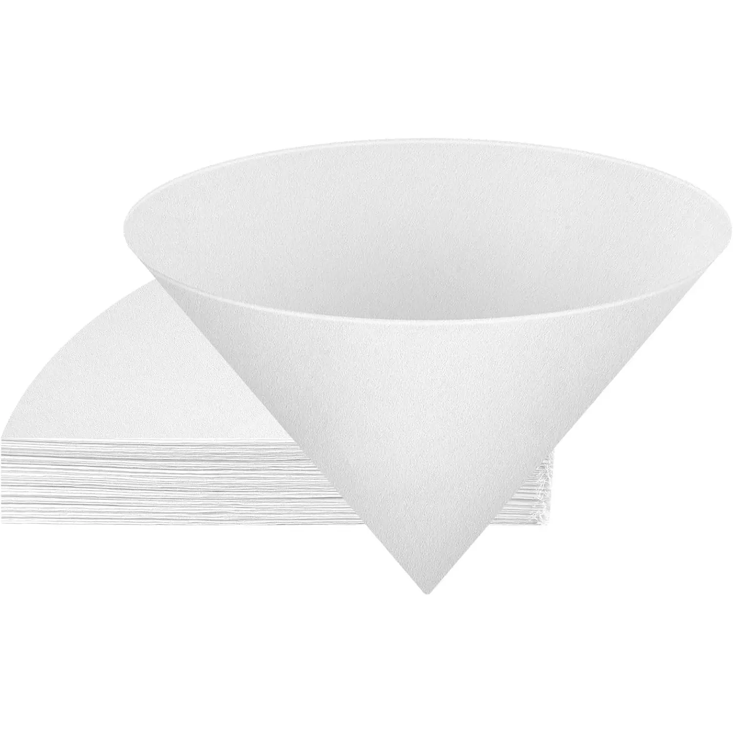 20 count Deep Fryer Oil Filter 4.5 Inch Non Woven Maple Syrup Filter Cones Cooking Oil Filters for Restaurant Kitchen Cafe Hotel