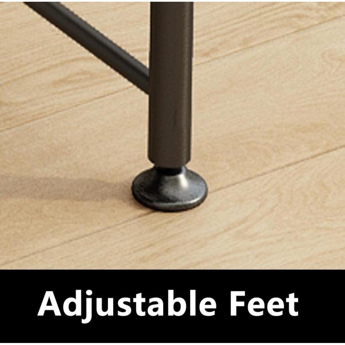 SUOERNUO 2/3-Tier Shoe Rack Metal Storage Organizer for Closet Entryway Adjustable Smooth Sturdy Durable Footwear Organization Multifunctional Solution 27.8"W x 11.4"D x 23.9"H