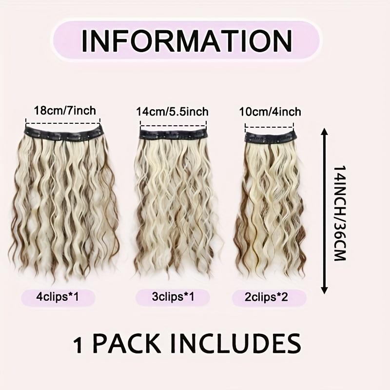 Clip In Hair Extensions Long Curly Wavy Black Layered Texture Natural Soft Heat Styling Friendly Secure Clips For Women Daily And Special Occasions