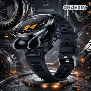 Rugged Stainless Steel Multifunctional Smartwatch Customizable Watch Faces All Day Fitness Tracking Real Time Health Monitoring Multiple Optional Dials Sport Casual Dual Purpose Durable Daily Wear Smart Accessory