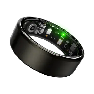 Health Monitoring Smart Ring, Heart Rate SpO2 Sensor Deep Sleep Analysis, Convenient Camera Control Smart Ring