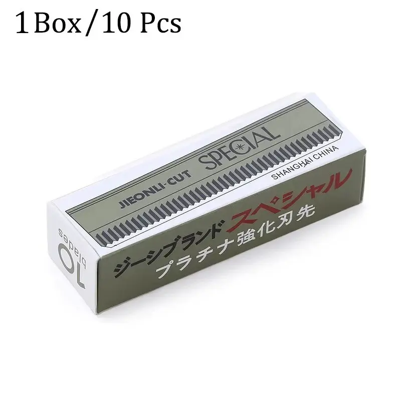 Stainless Steel Brow Razor Blade, Sharp and Durable, Replaceable Design, Precise Trimming Without Irritation, Essential for Makeup Artists and Home Care