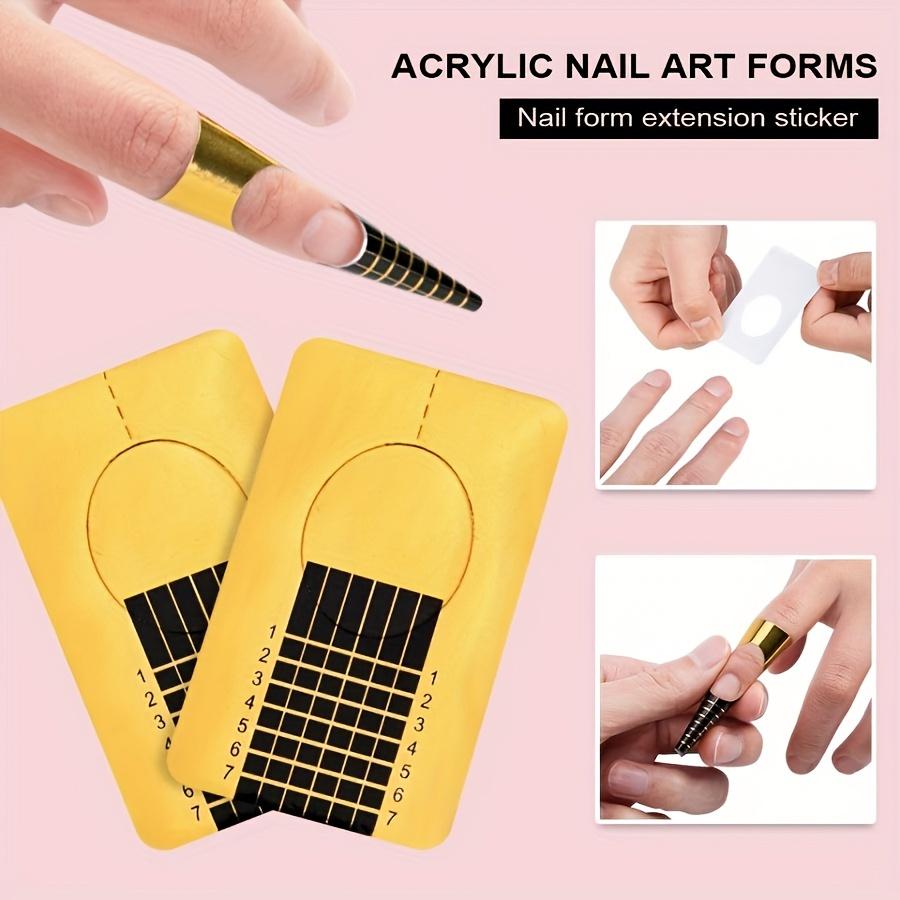 Acrylic Nail Kit for Beginners with Everything: Professional Nail Kit Acrylic Set with Acrylic Nail Powder Liquid Set Nail Kit Acrylic Set Gel Polish U V Light Nail Decoration Supplies Manicure Salon Women Gift
